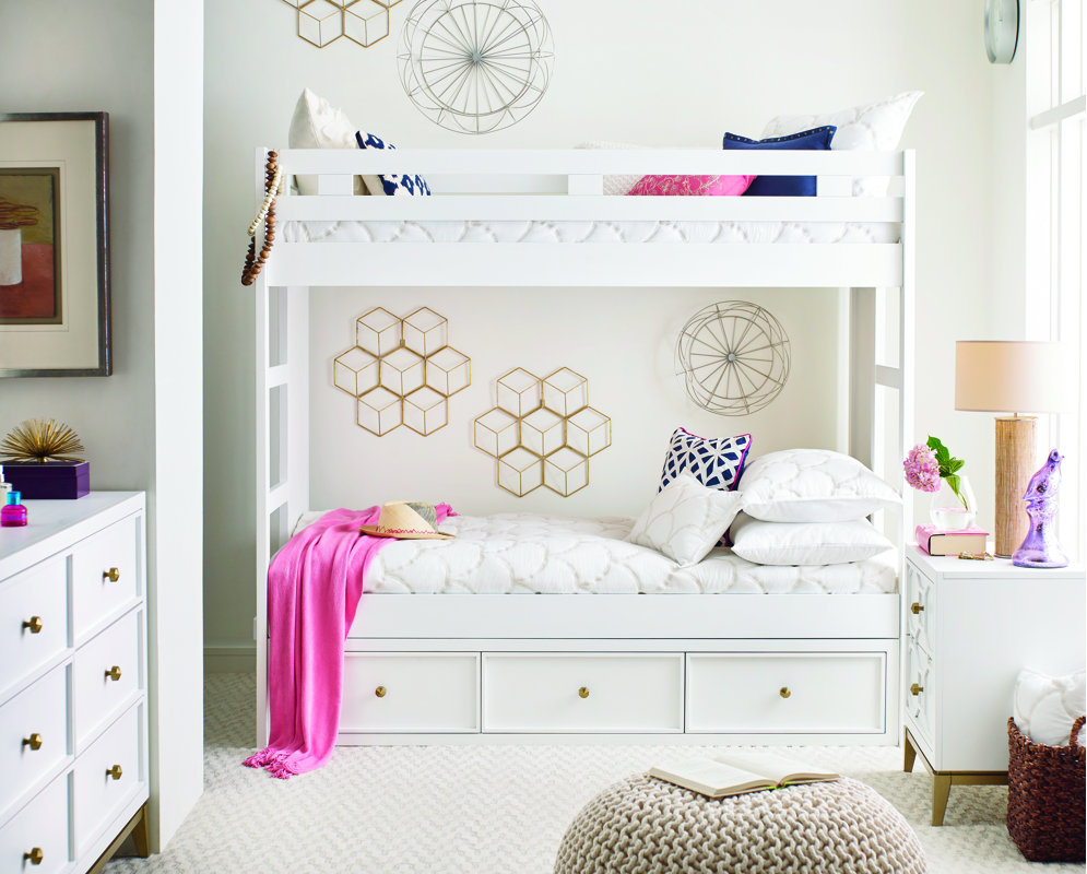 MidCentury Modern Kids' Bedroom Design Photo by Wayfair